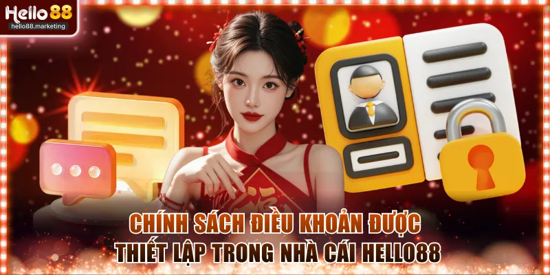 Chính sách điều khoản được thiết lập trong nhà cái Hello88