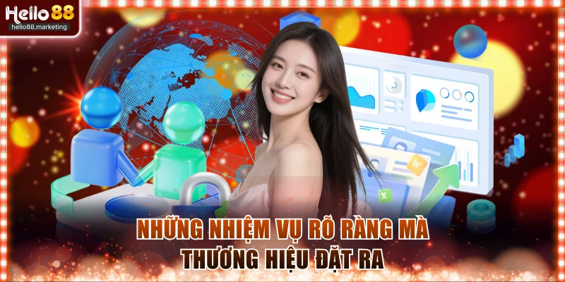 Những nhiệm vụ rõ ràng mà thương hiệu đặt ra