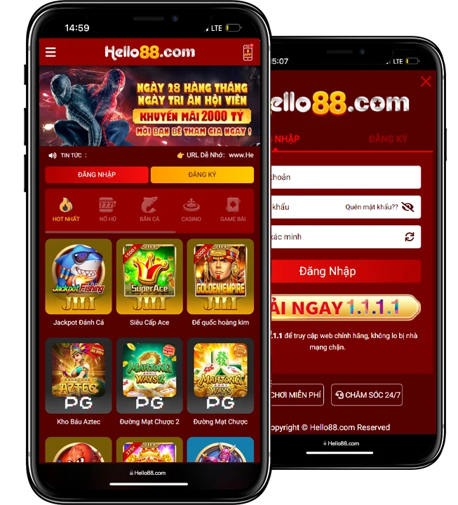 tải app tại hello88